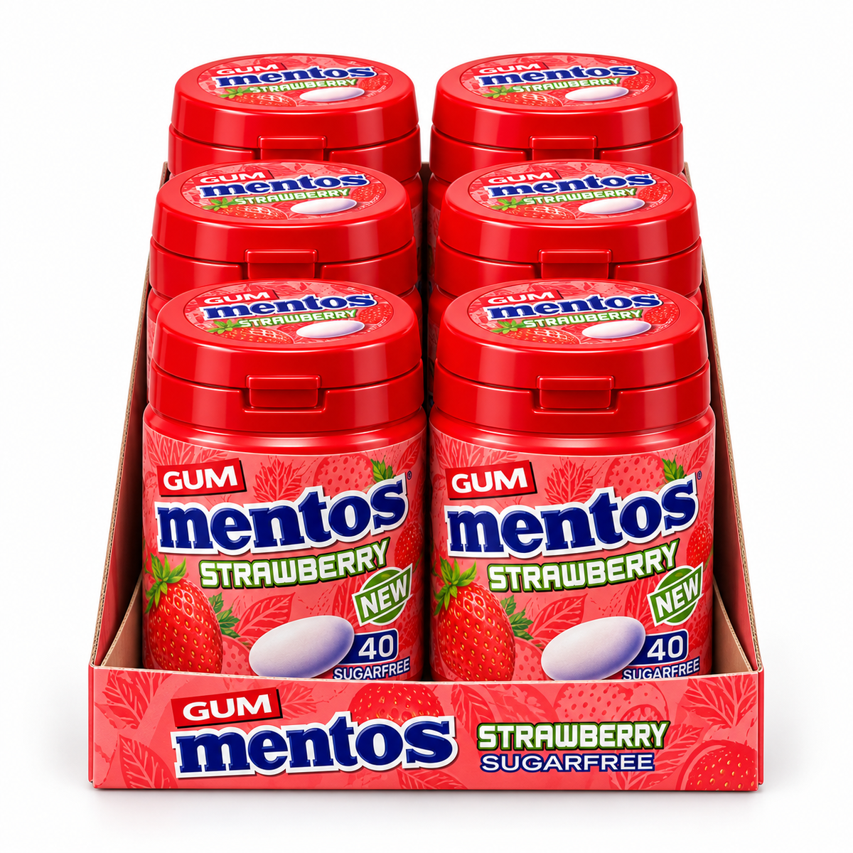 Mentos Gum (3 Flavors)