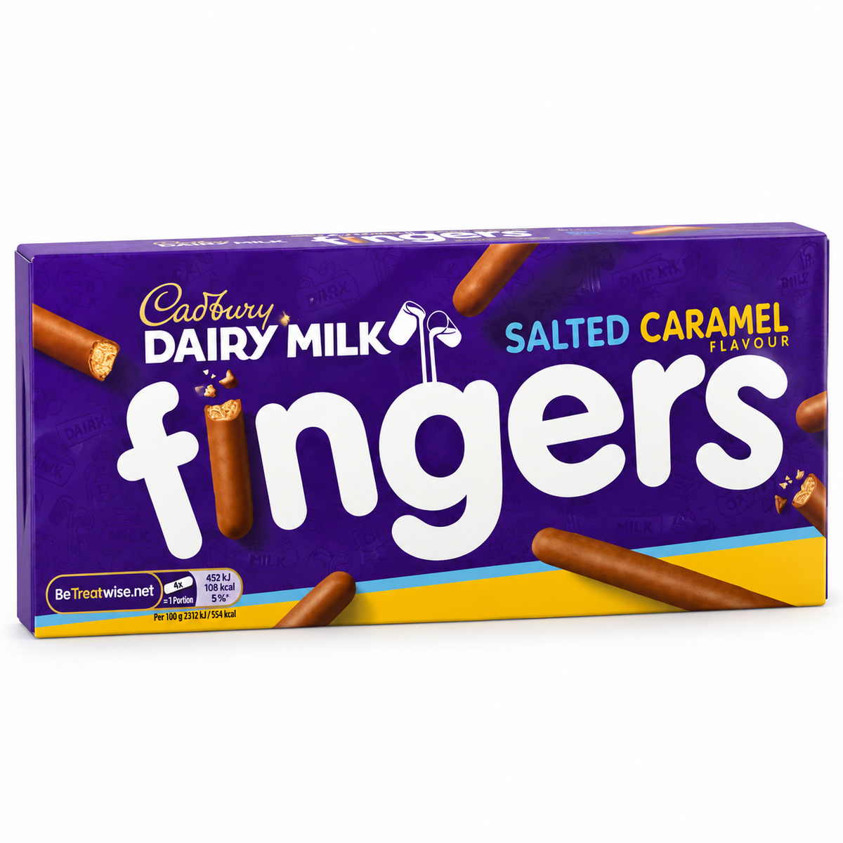 Cadbury Dairy Milk Fingers (Salted Caramel)
