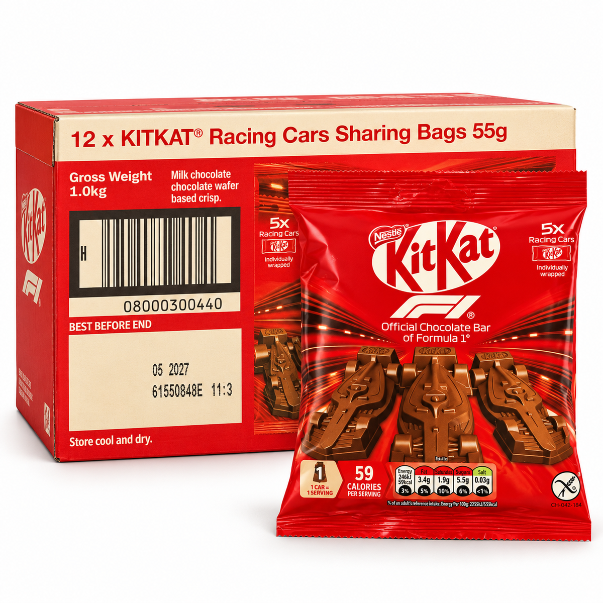 KitKat F1 Racing Cars Sharing Bags
