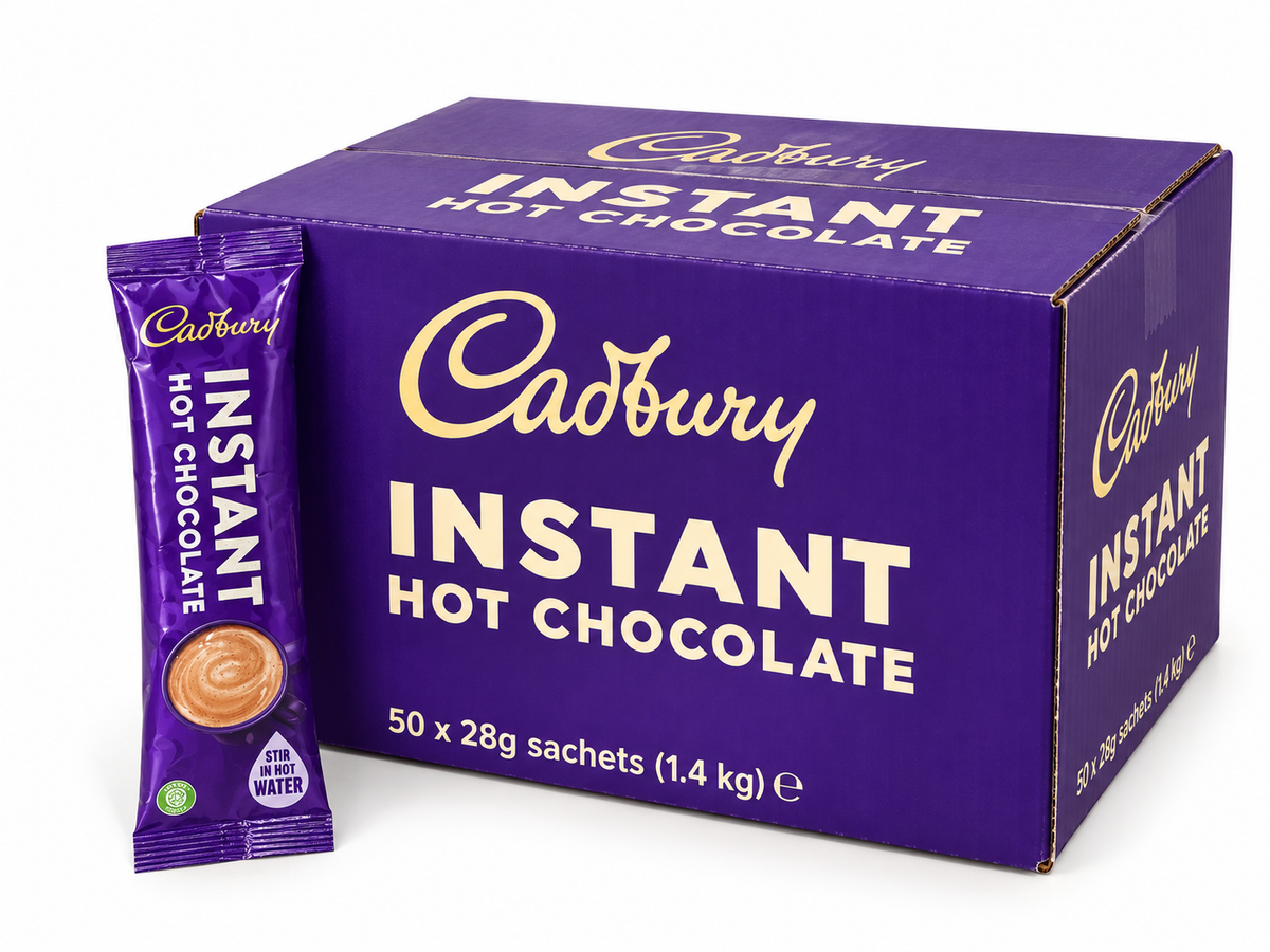Cadbury Instant Hot Chocolate Sachets