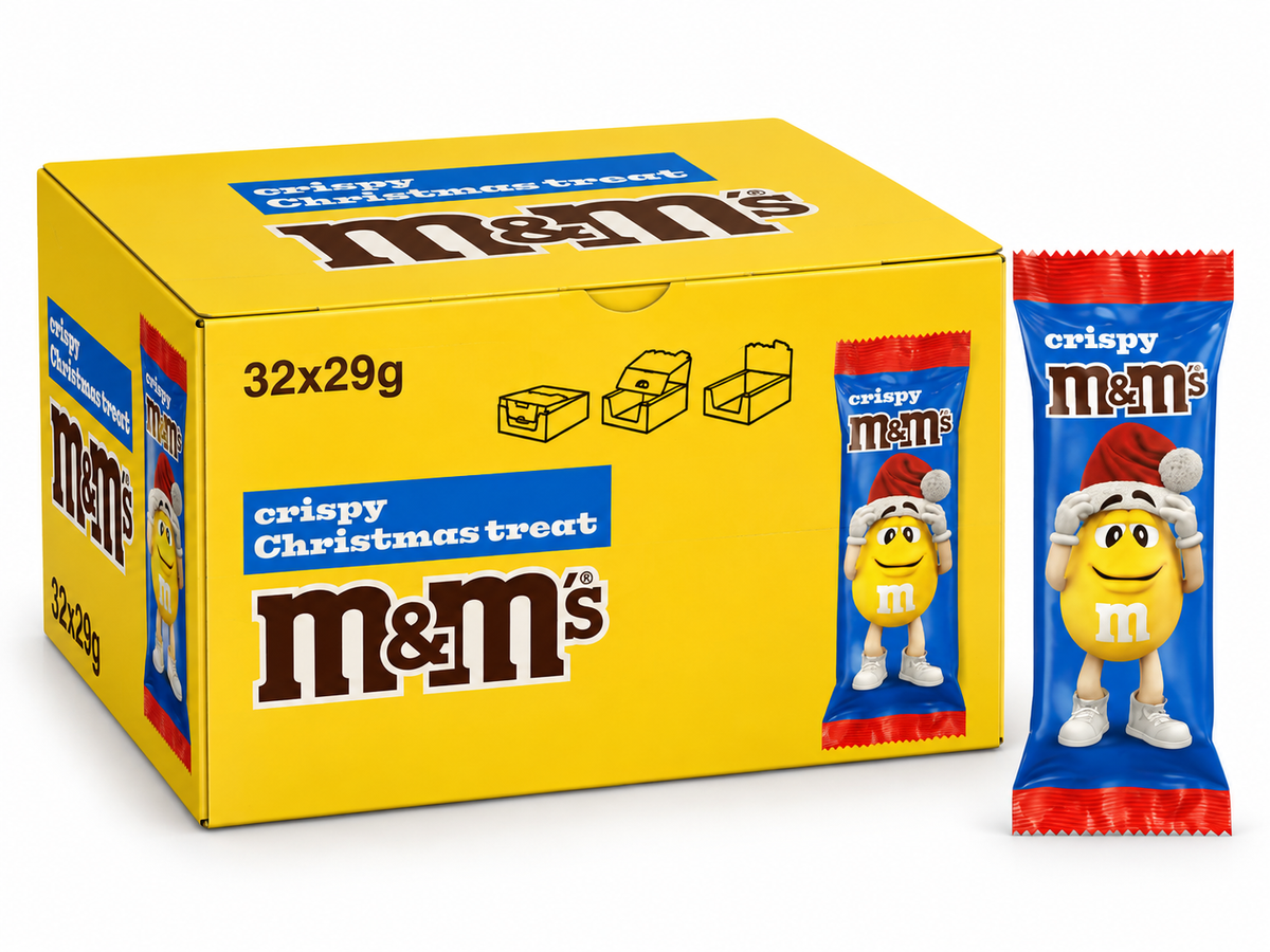 M&M's Crispy Christmas Treat