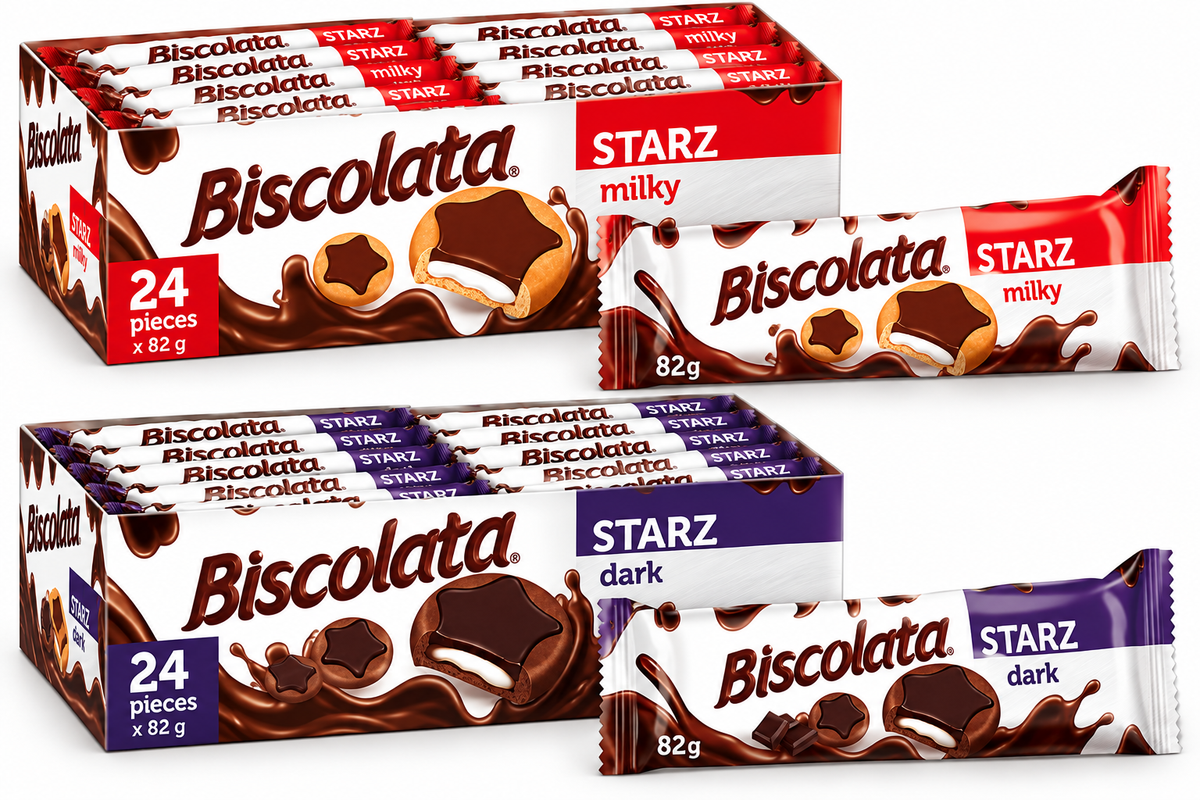 Biscolata Starz (Bitter / Sutlu)
