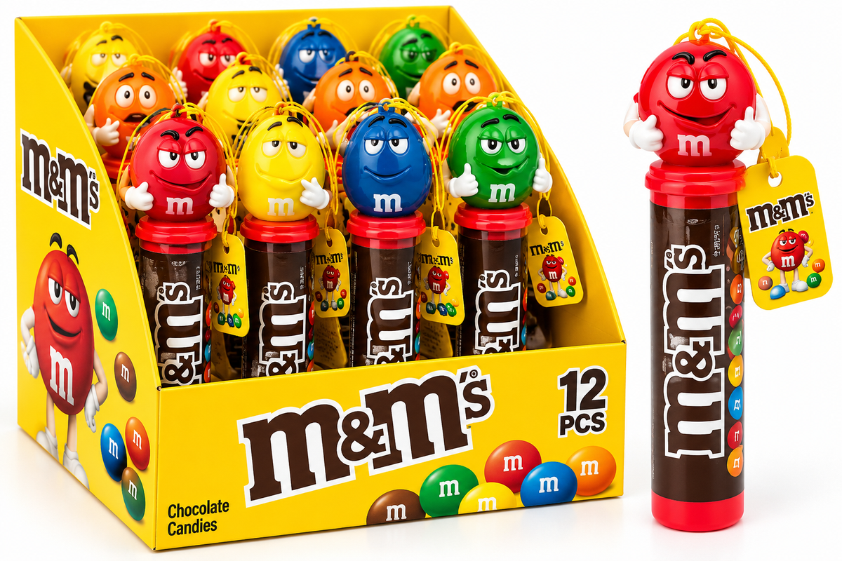 M&M's Tube (with figurine)