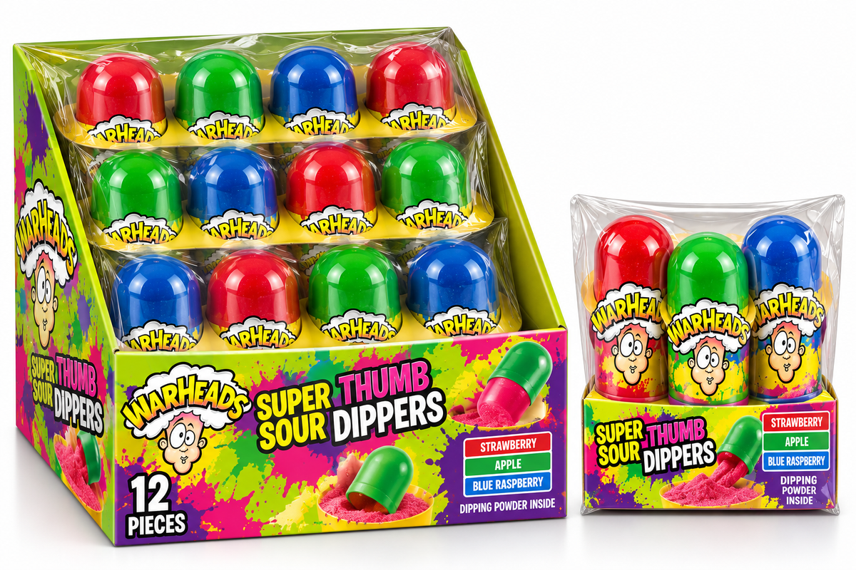 Warheads Thumb Dippers Super Sour