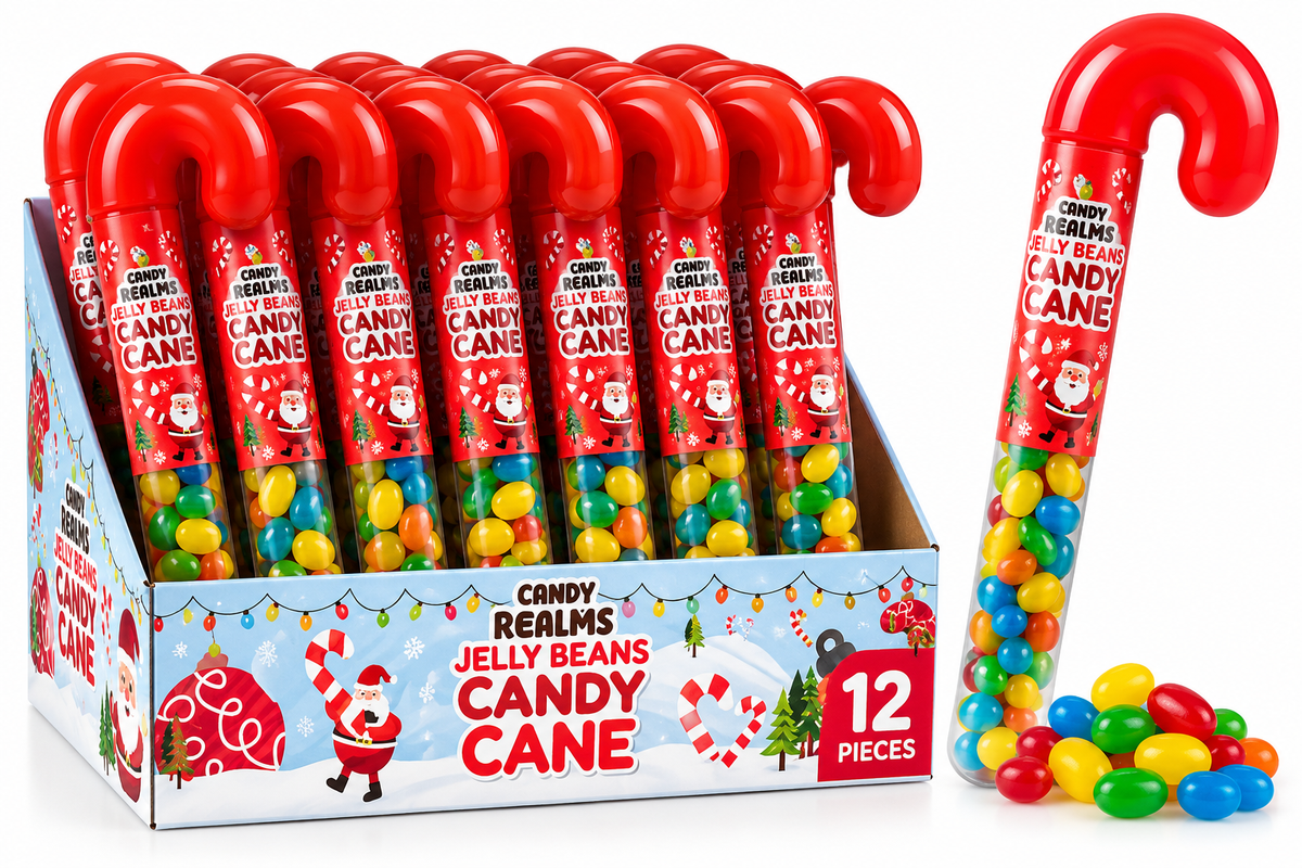 Candy Realms Jelly Beans Candy Cane