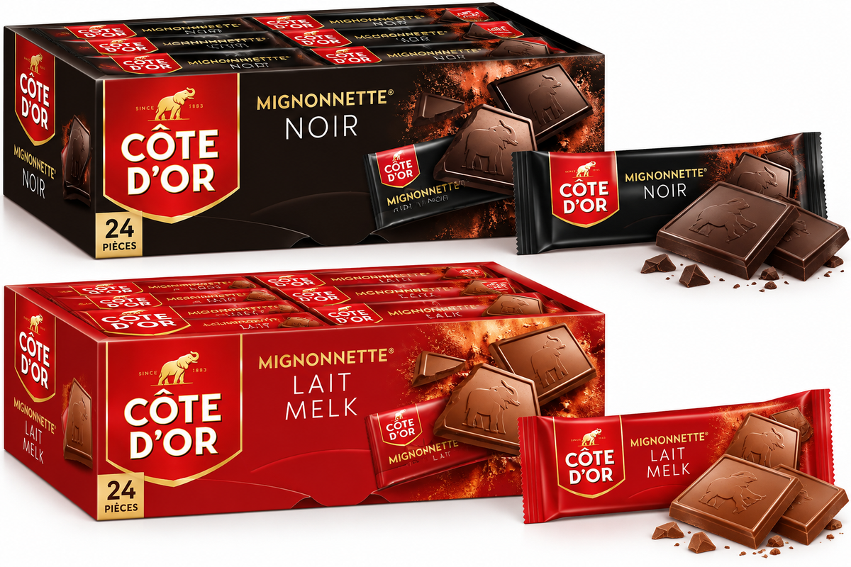 Cote D'Or Mignonnette (2 Flavors: Noir/Lait)