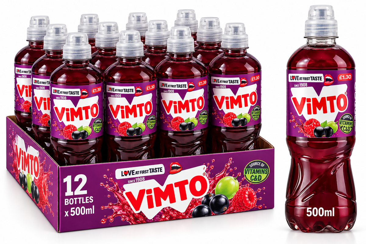 Vimto Bottle