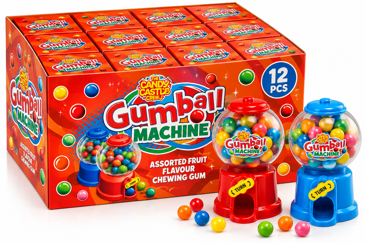 Gumball Machine (Assorted Fruit Gum)