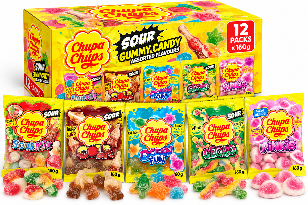 Chupa Chups Gummy Bags (assorted)