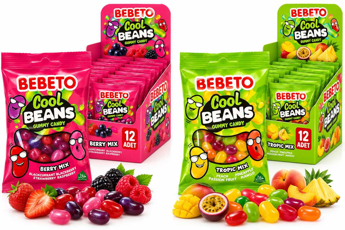 Bebeto Cool Beans Gummy Candy
