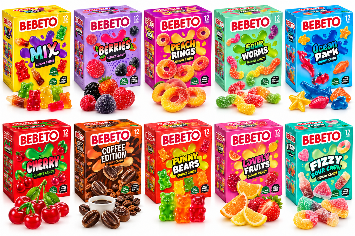 Bebeto Gummy Candy (assorted flavors)