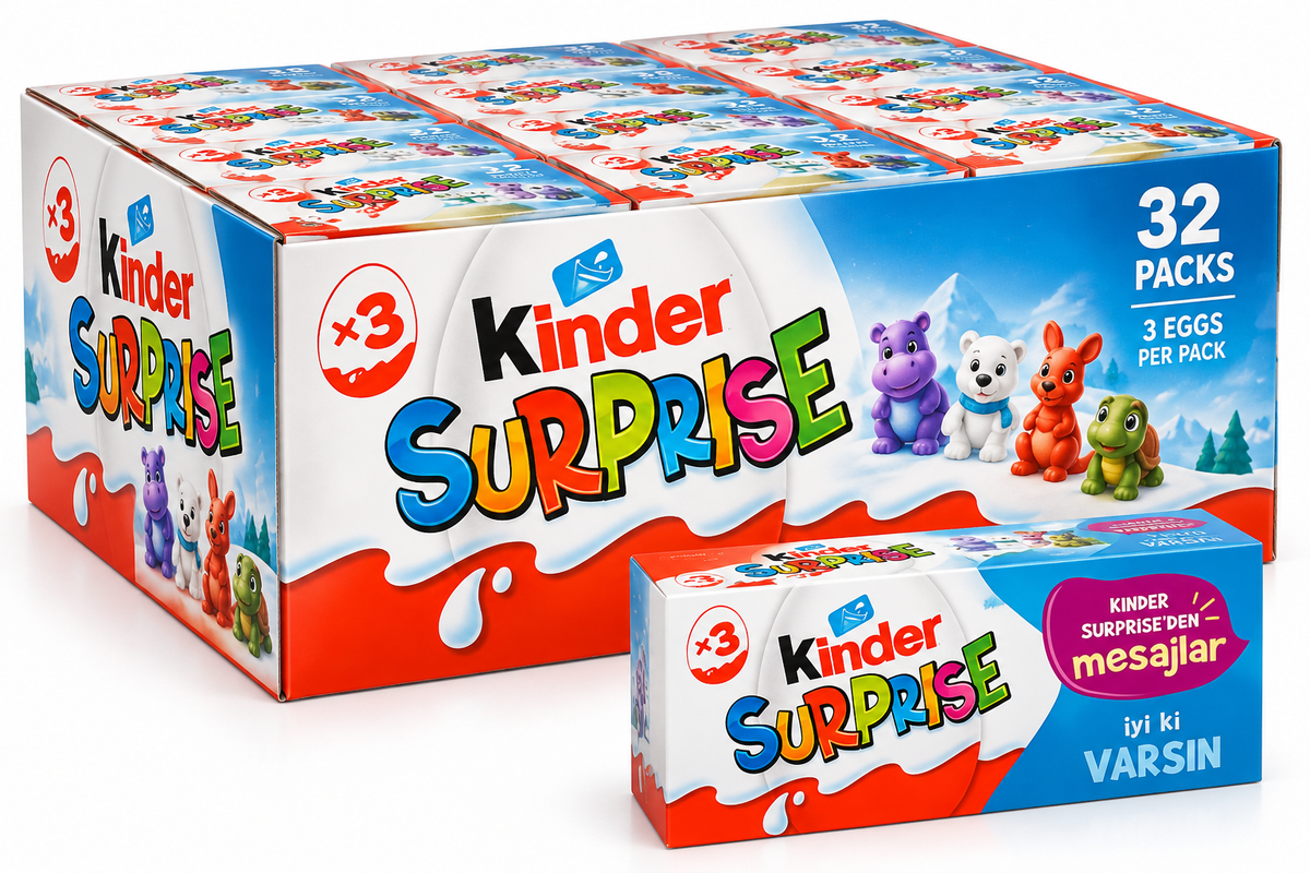 Kinder Surprise x3