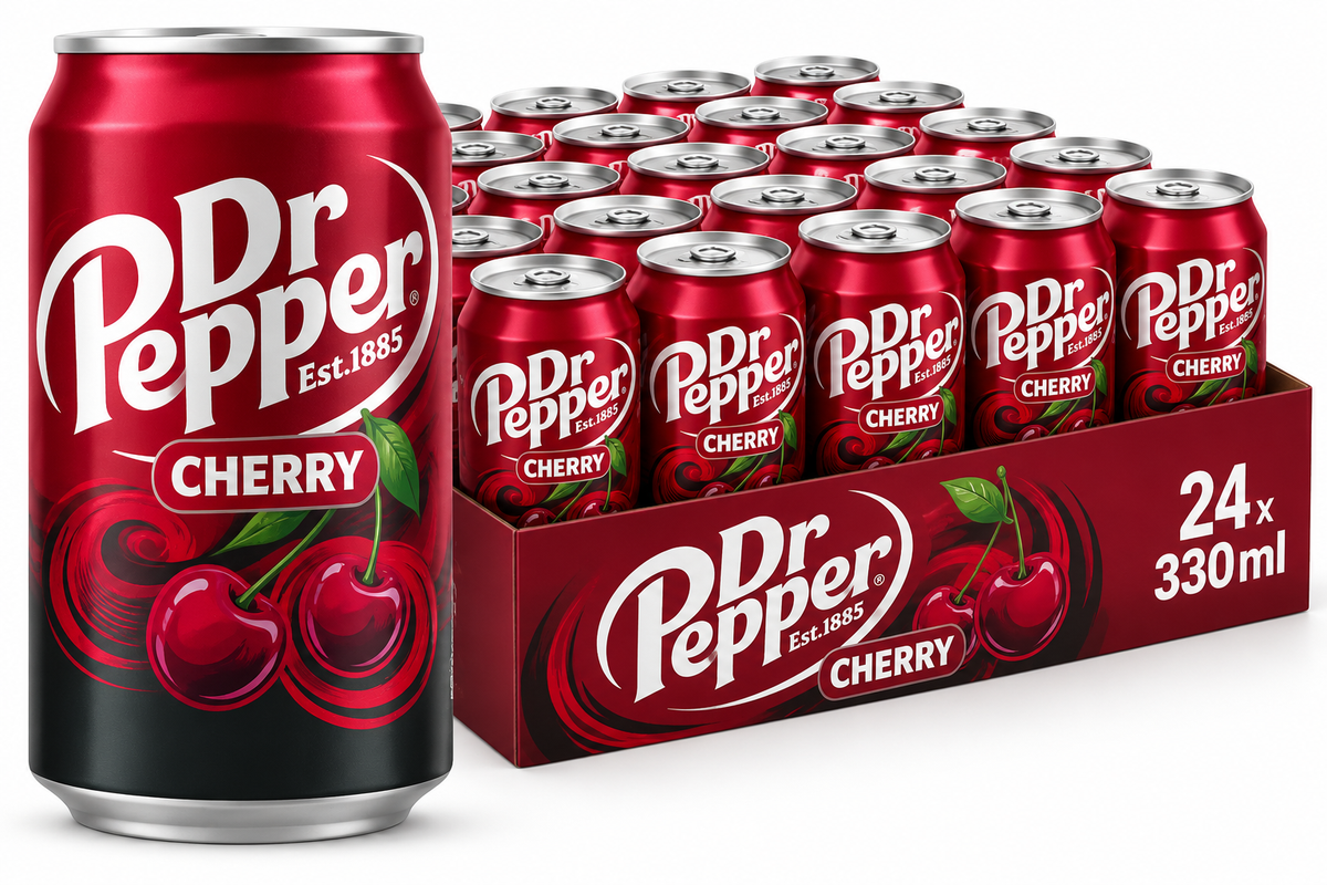 🥤 Dr Pepper — 4 Flavors