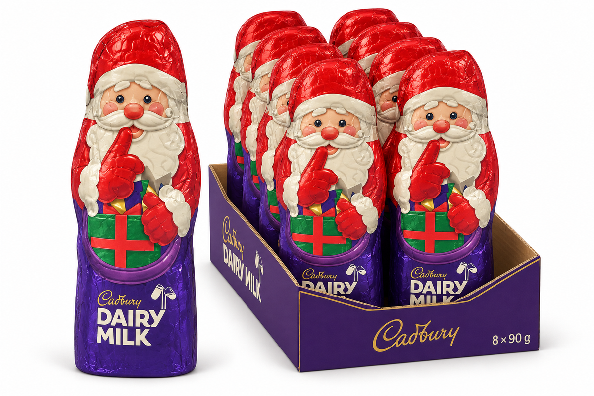DAIRY MILK SANTA