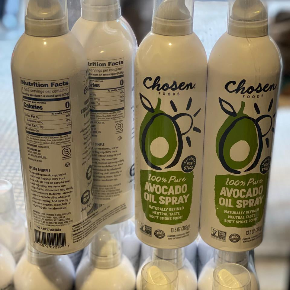 Chosen Foods Avocado Oil Spray - 100% Pure