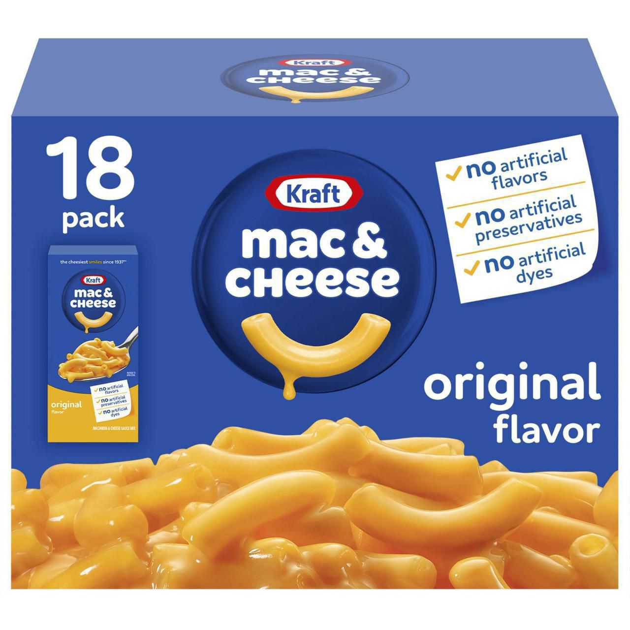 Kraft Mac & Cheese Pack *18