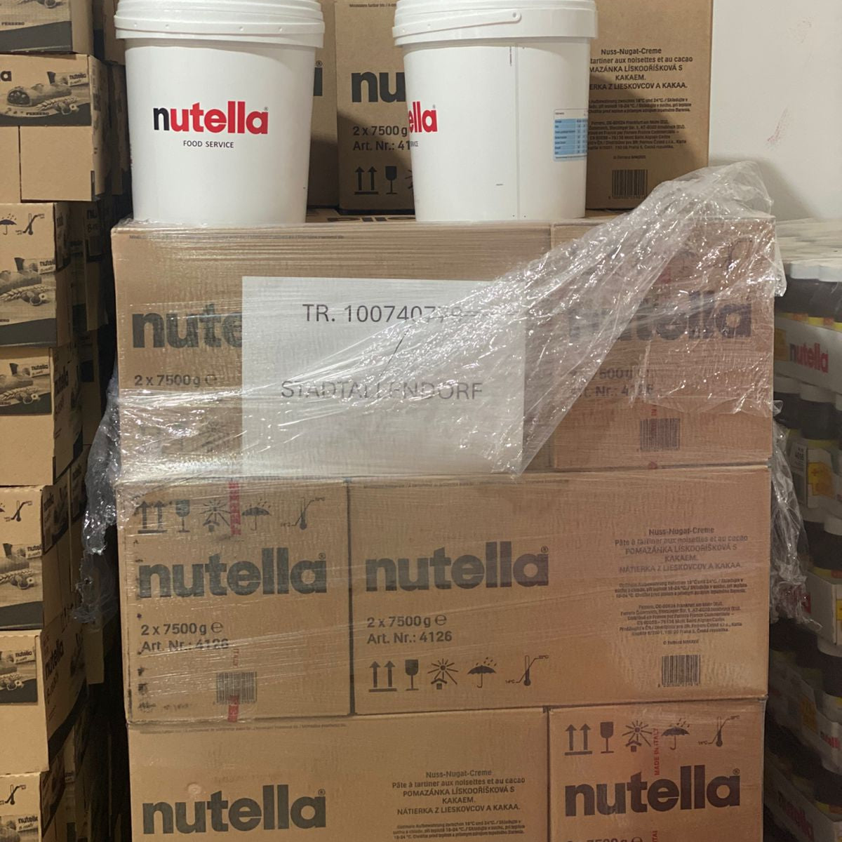 Nutella 7500g (7.5kg) *2