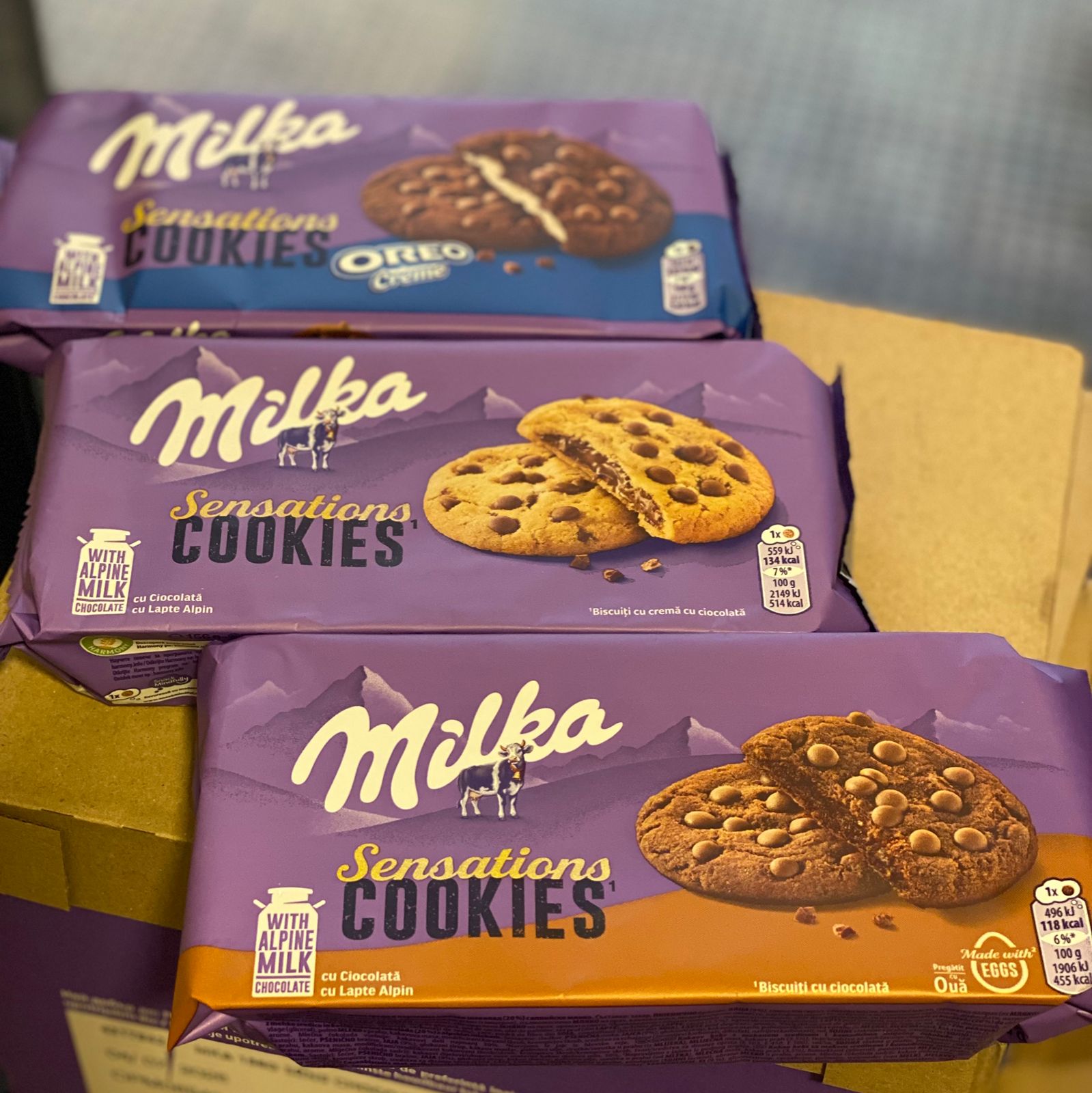 Milka Sensation Cookies *12