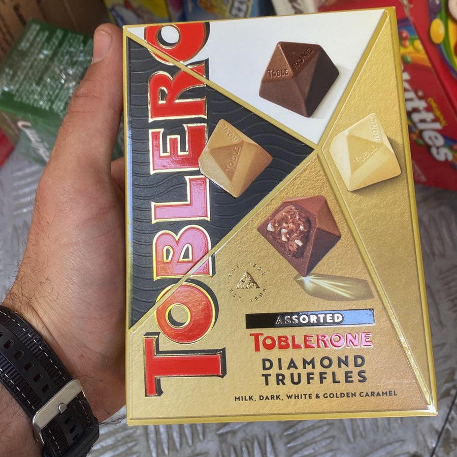 Toblerone Diamond Truffles Assorted – 140g