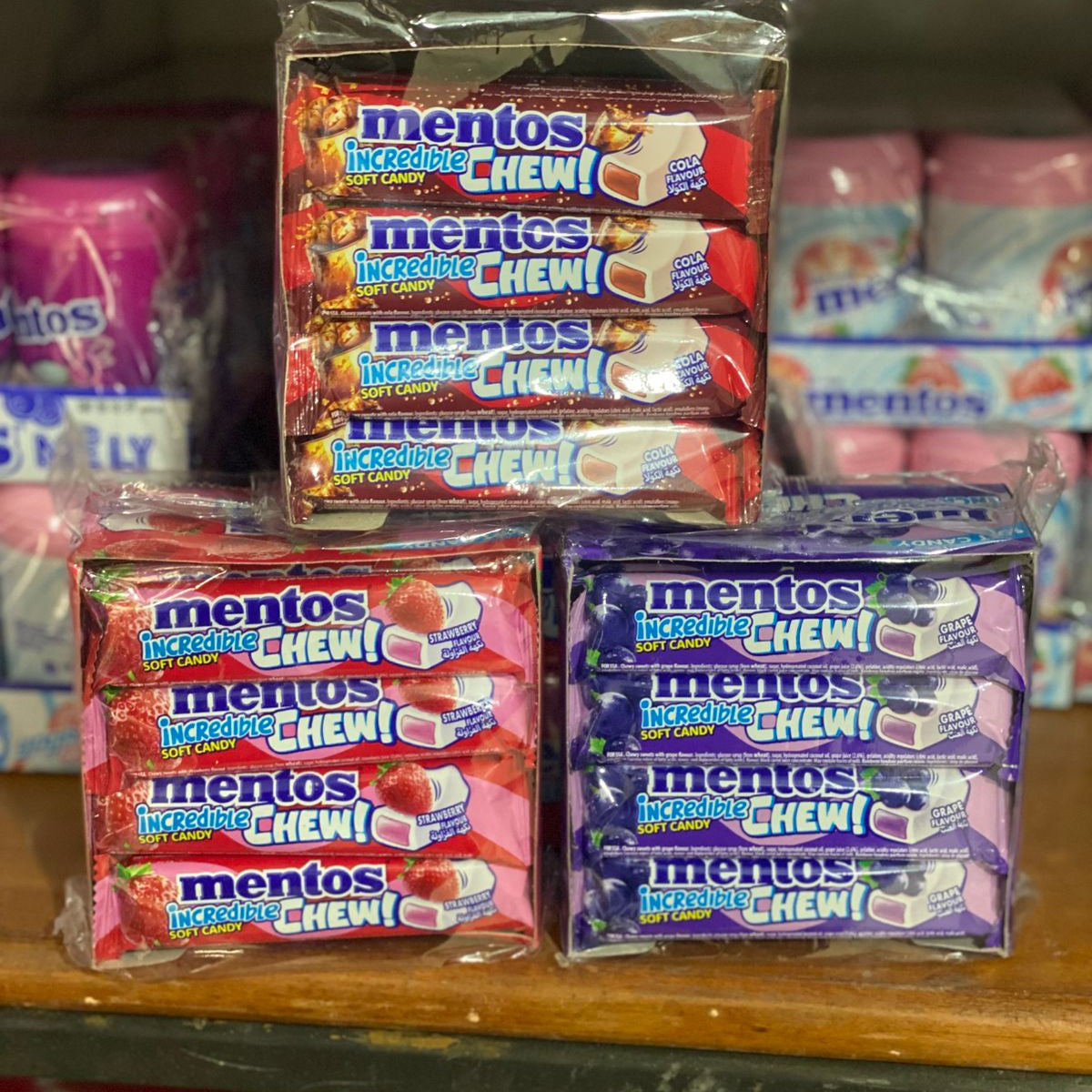 Mentos Chew – 4 Flavors *16