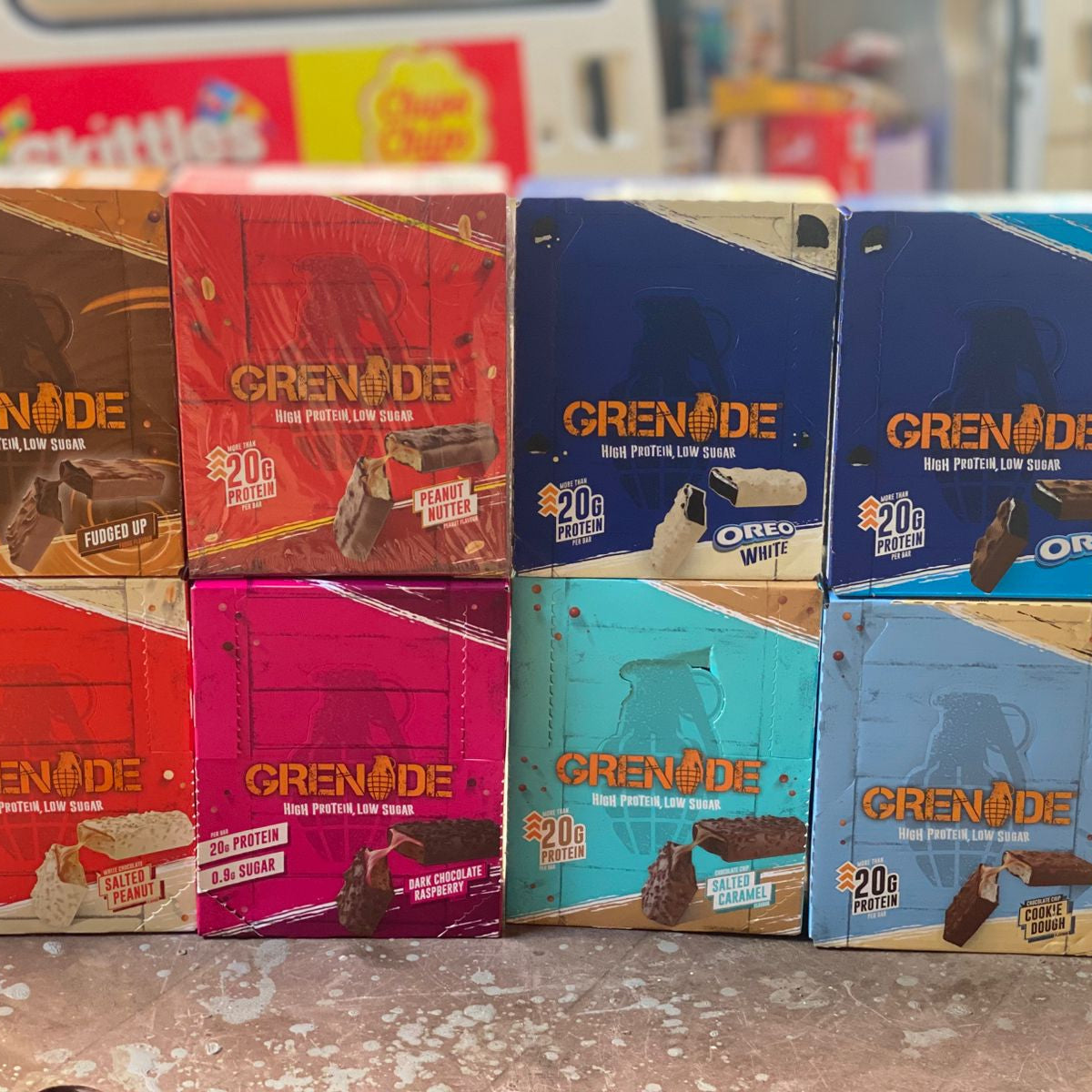 Grenade Protein Bar 20g Protein *12