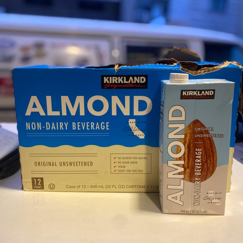 Kirkland Signature Almond Non-Dairy Beverage – Original Unsweetened