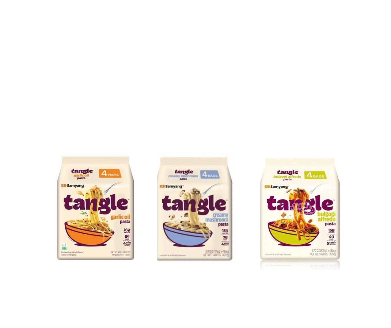 Tangle Pasta 105g *4 *8 (3 Flavors)