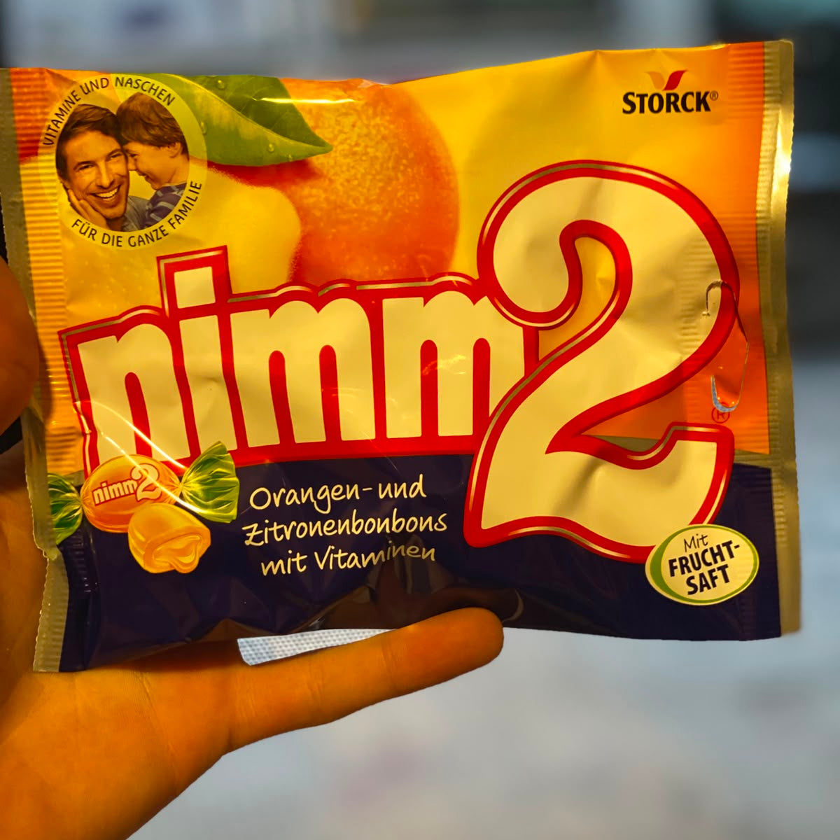 Nimm2 Soft Candies – Orange Flavor 15 x 145g