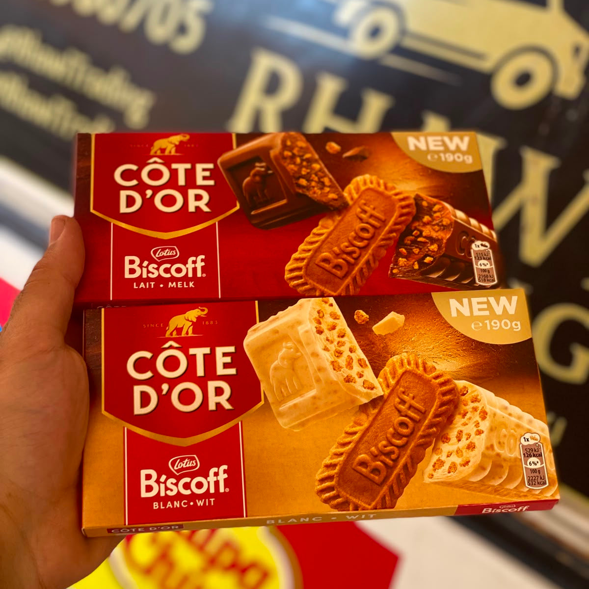 Côte d’Or Biscoff Choco & White Chocolate – 190g
