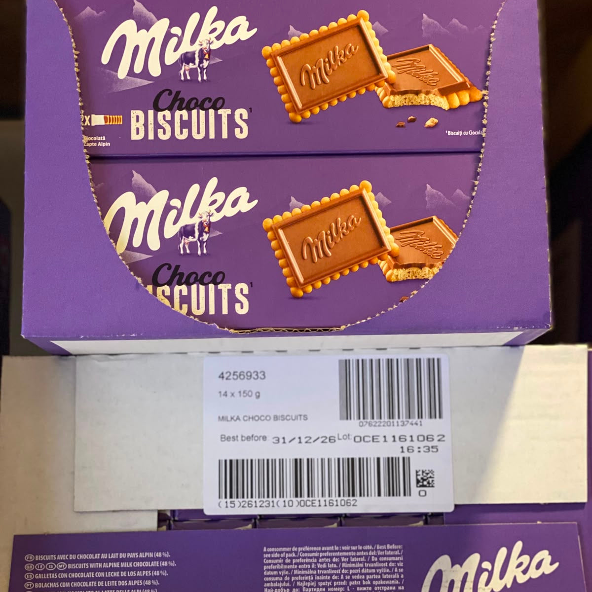 Milka Choco Biscuits – 150g*14