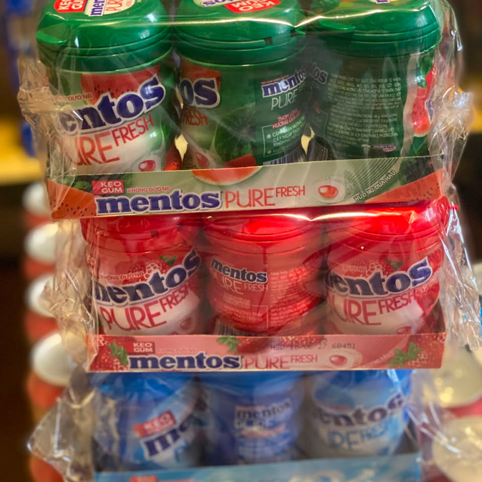 Mentos Pure Fresh Gum *6